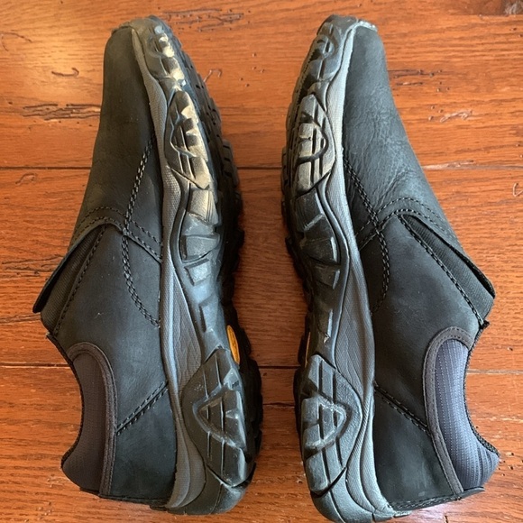 Merrell Men’s Moab Adventure Moc Shoes Black Slip-on Vibram Outsoles Size 8 main image 7